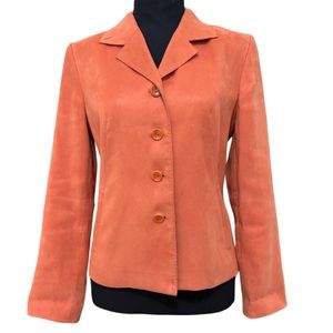 Talbots Orange Jacket